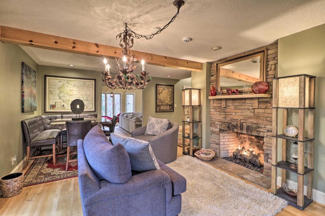 Cozy Conyers Cabin With Fireplace And Pool Table! Eksteriør bilde