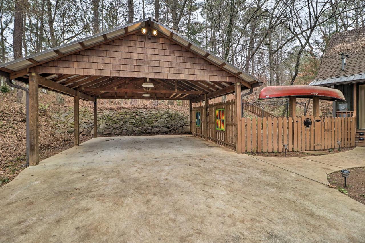 Cozy Conyers Cabin With Fireplace And Pool Table! Eksteriør bilde