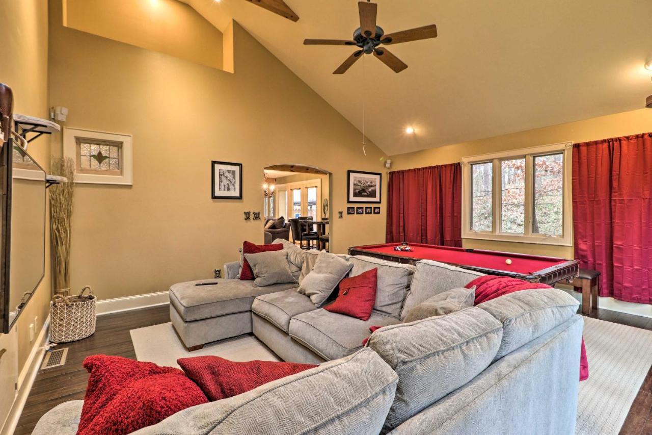 Cozy Conyers Cabin With Fireplace And Pool Table! Eksteriør bilde